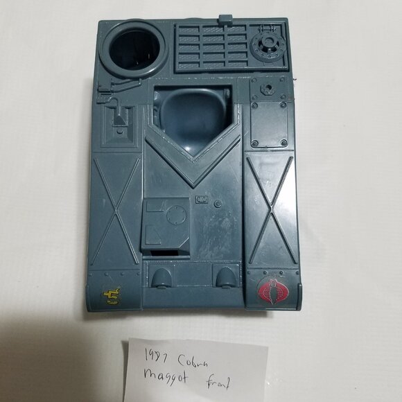 Cobra Maggot G.I. Joe Cobra 1987 Hasbro Vintage Action Figure Front Tank Vehicle - Picture 1 of 7